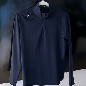 RLX Navy Quarter Zip Top